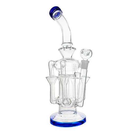 Recycler Bong - HexaCycle Shower Lilac (32cm)