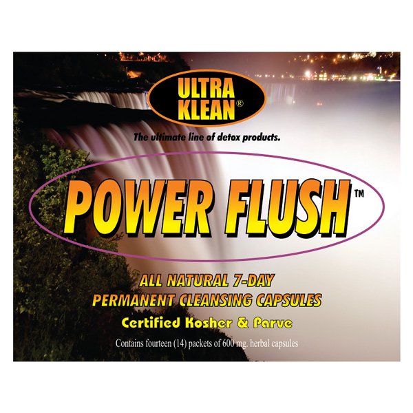 Ultra Klean - Power Flush Permanent Cleansing Capsules 14 x 600mg