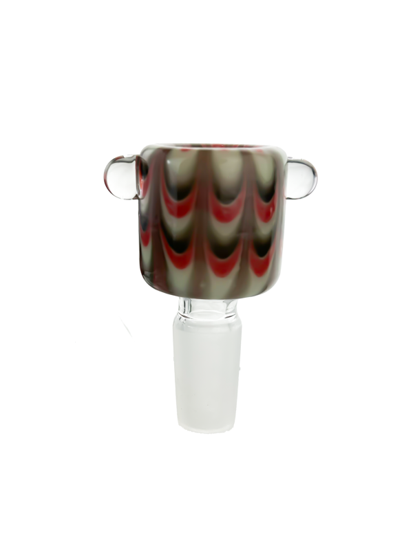 Cylinder Glass Candy Cone Piece 14mm