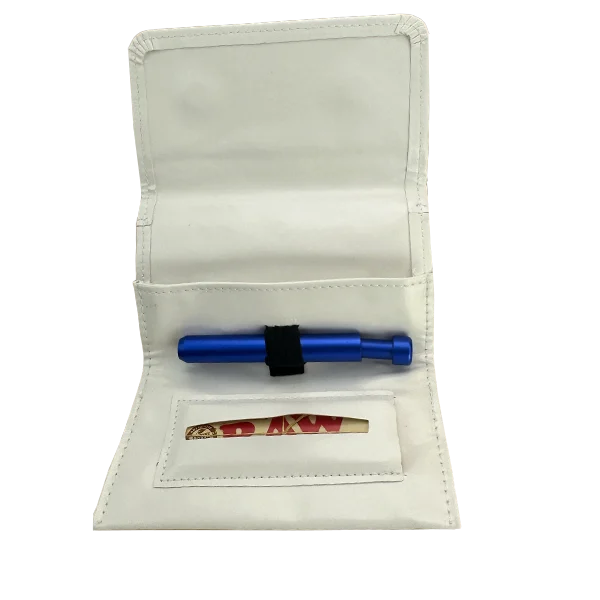 *CLEARANCE* Everyday Smoker’s Pouch with Magnetic Lock - White