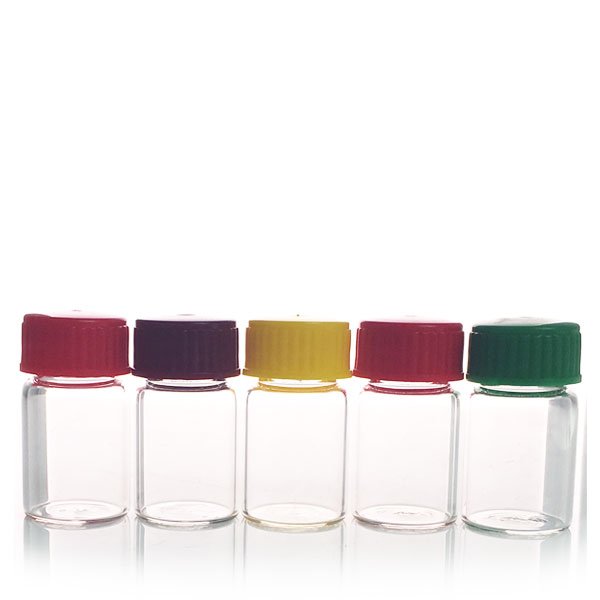 Large Glass Storage Bottle With Plastic Lid