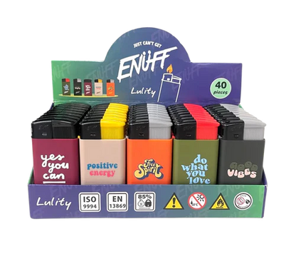 ENUFF Lighters Lulity Design