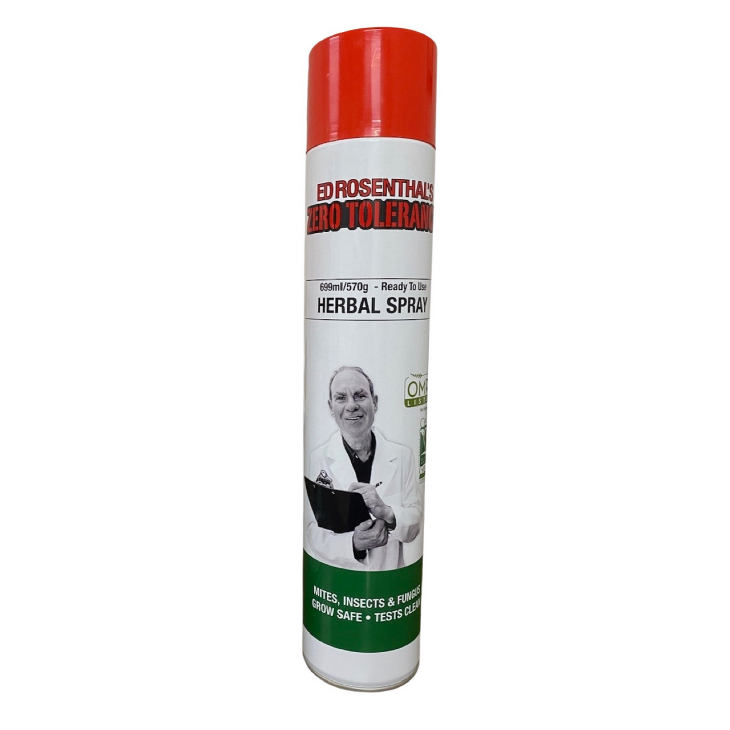Organic (OMRI) ZERO TOLERANCE Aerosol - RTU 699ml - Essential Oil Blend