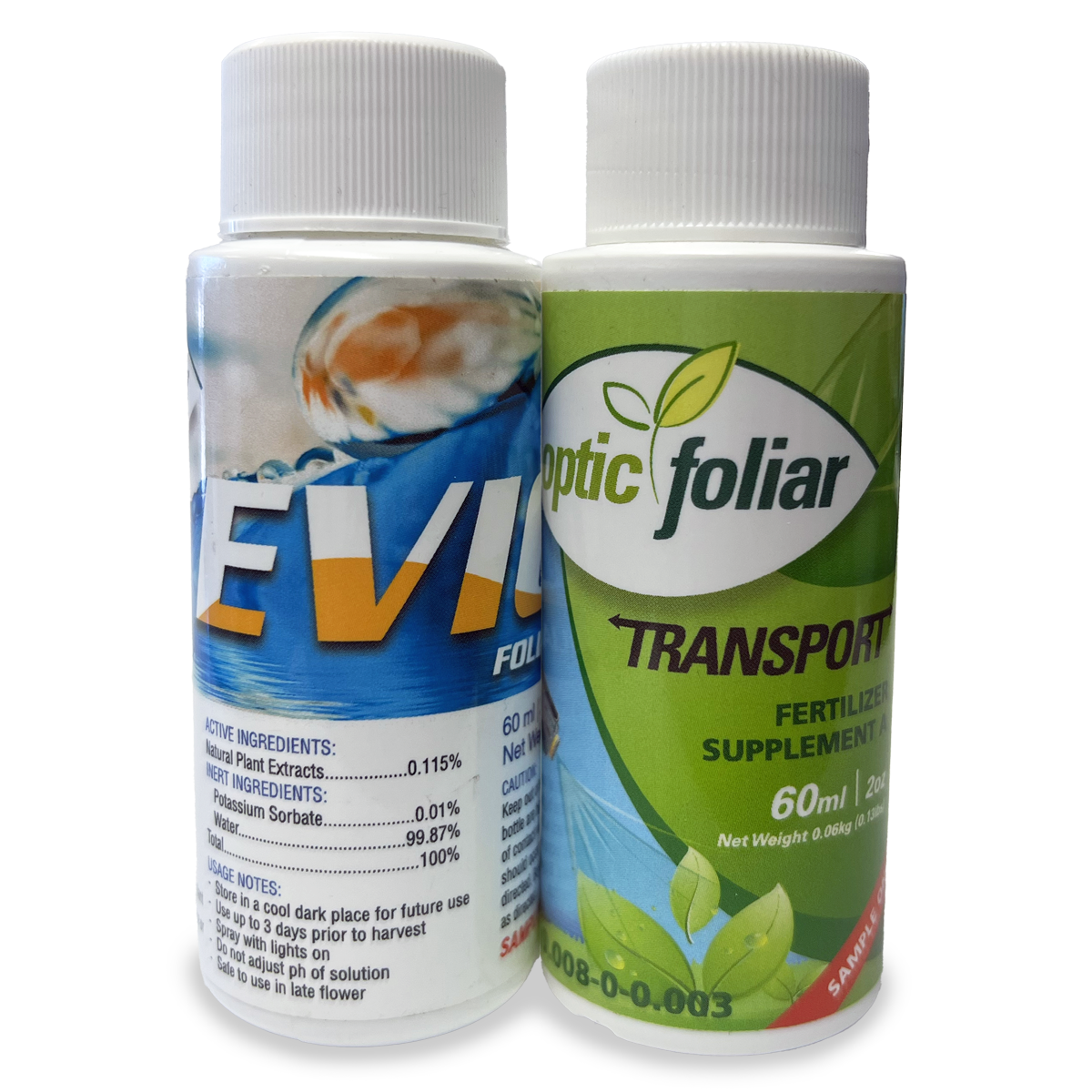 Optic Foliar Evios/Transport IPM combo