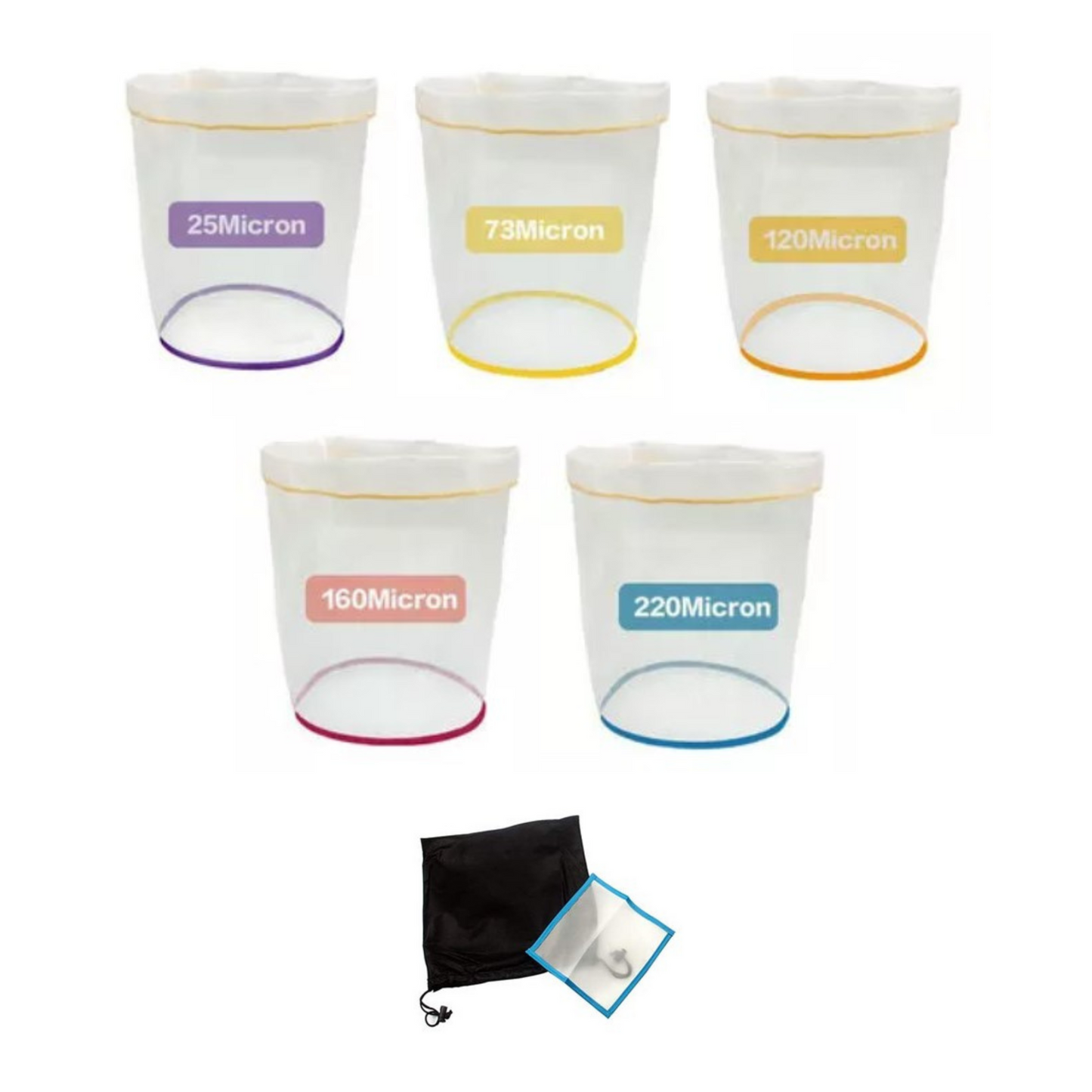 Bubble Extraction Bags Set of 5