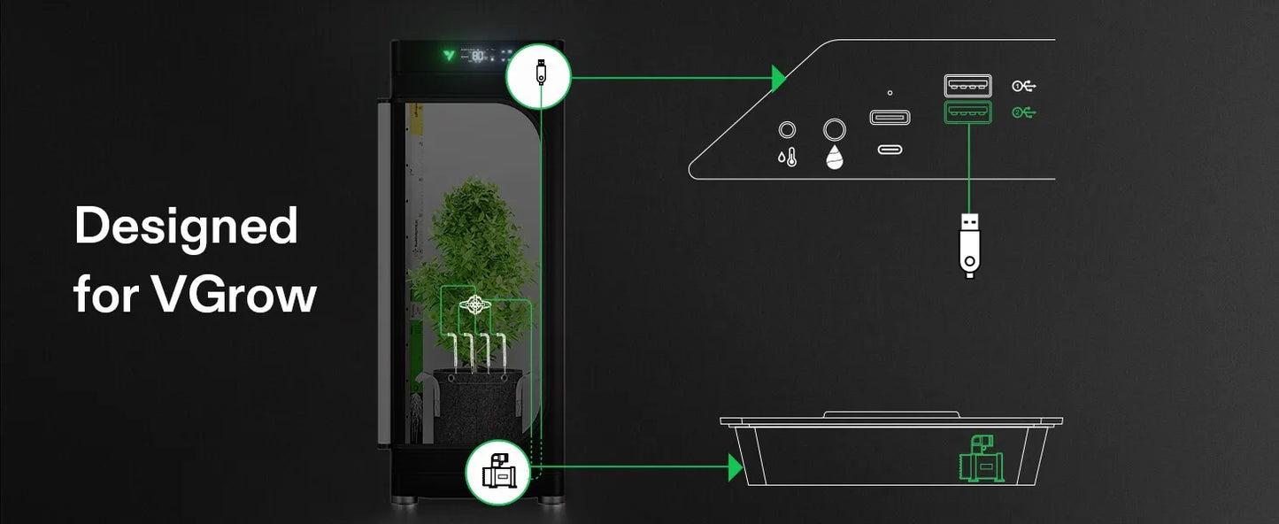 VIVOSUN - FLEXFEED DRIP IRRIGATION KIT FOR VGROW SMART