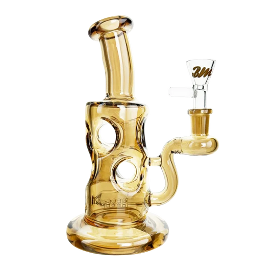 Billy Mate - Swiss Inline Perc Bong 15cm Gold