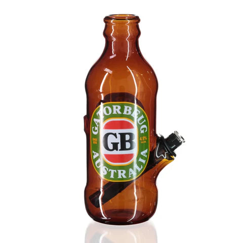 GATORBEUG - Beer Glass Bong 23cm - Metal Stem