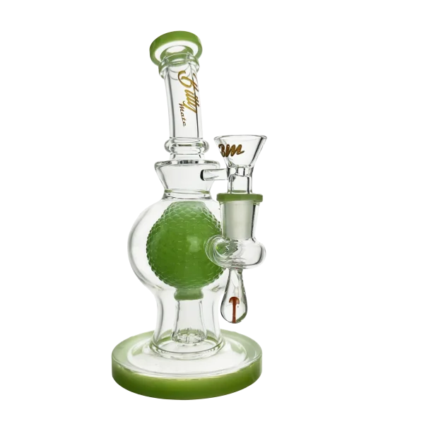 Billy Mate - Textured Orb Perc Bong 19cm