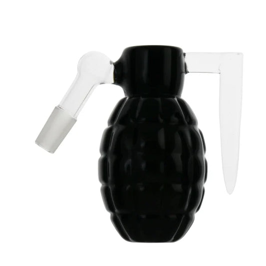 Ash Catcher - Grenade Shape (14mm Black)