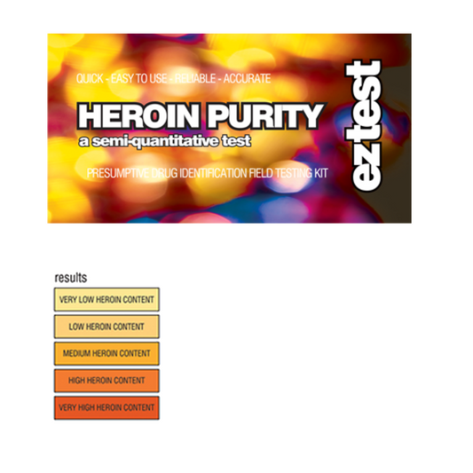 EZ Test - Tube for Heroin Purity