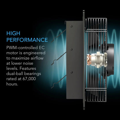 ***SPECIAL ORDER*** Airlift T14, Shutter Exhaust Ventilation Fan 14", Temperature And Humidity Controller 69 PRO