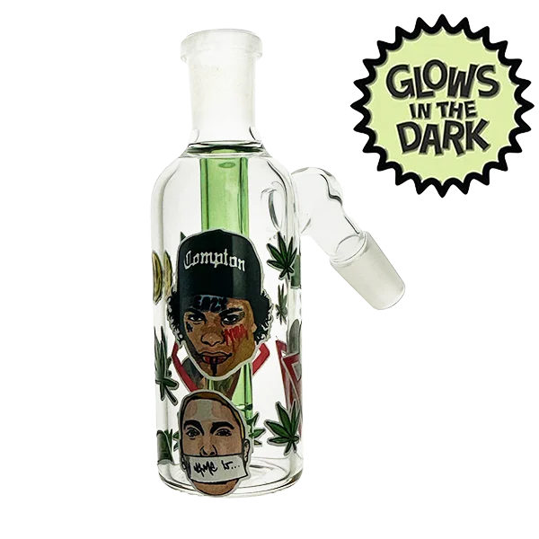 Glow In The Dark Hip Hop Legends Ash Catcher 14mm