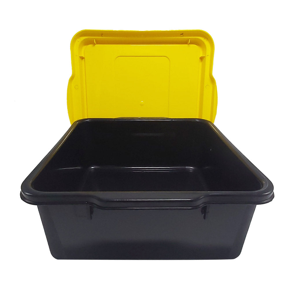 TUB W/ YELLOW LID 18L