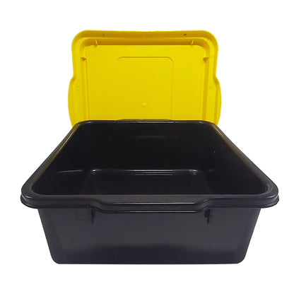 TUB W/ YELLOW LID 18L