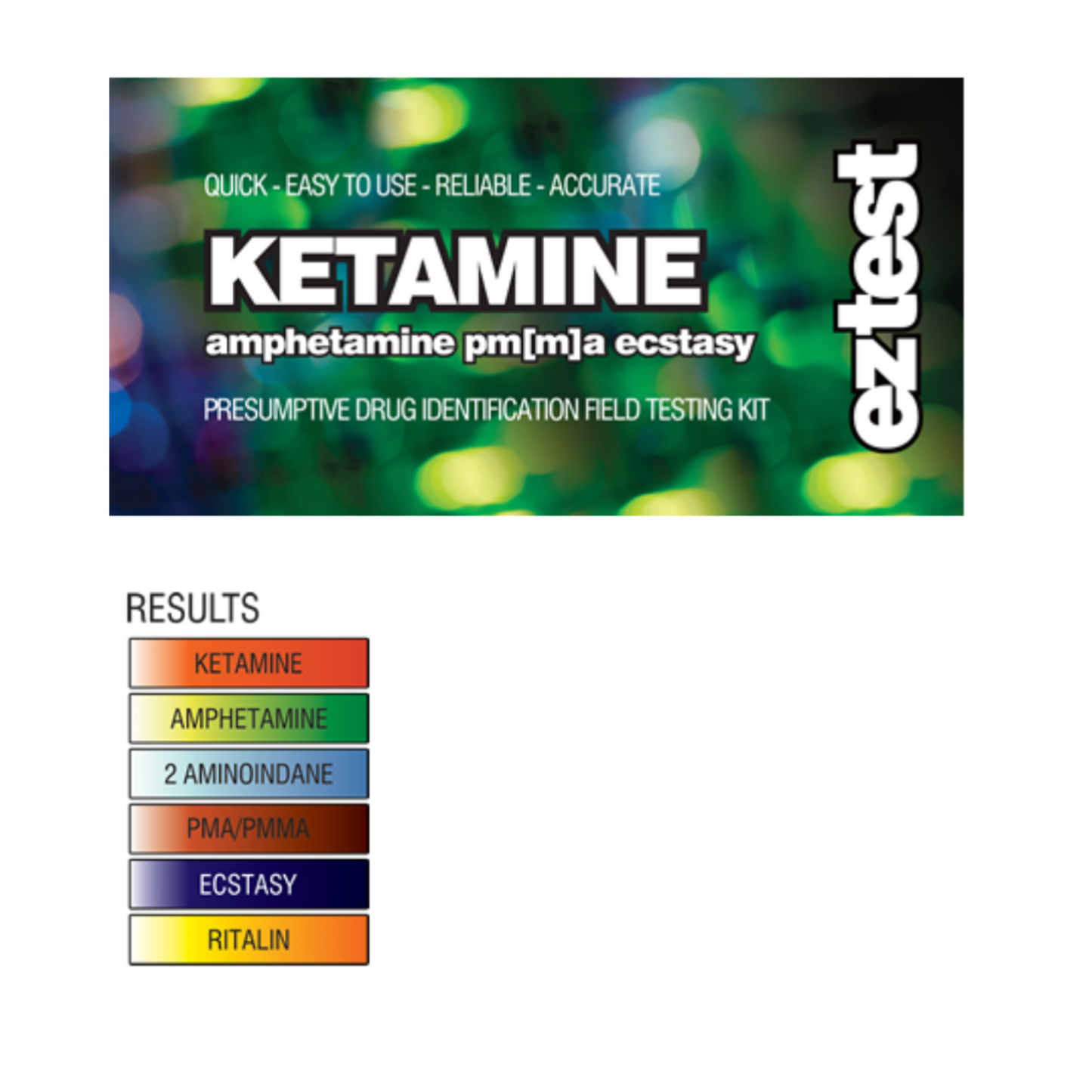 EZ Test Kit for Ketamine