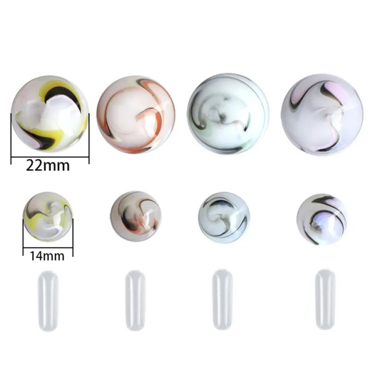 Terp Slurper - Marble Swirl Set (14mm & 22mm + Pill)