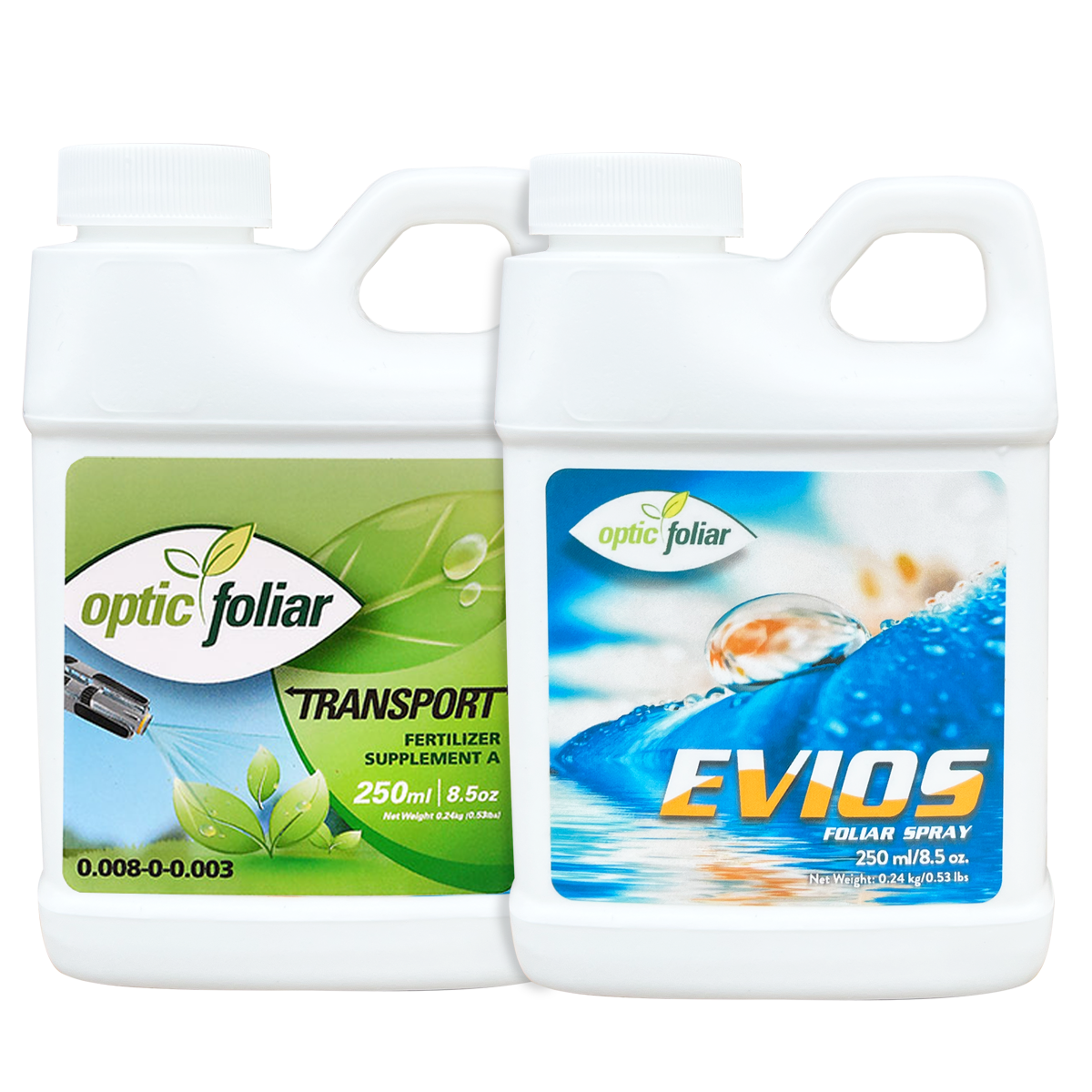 Optic Foliar Evios/Transport IPM combo