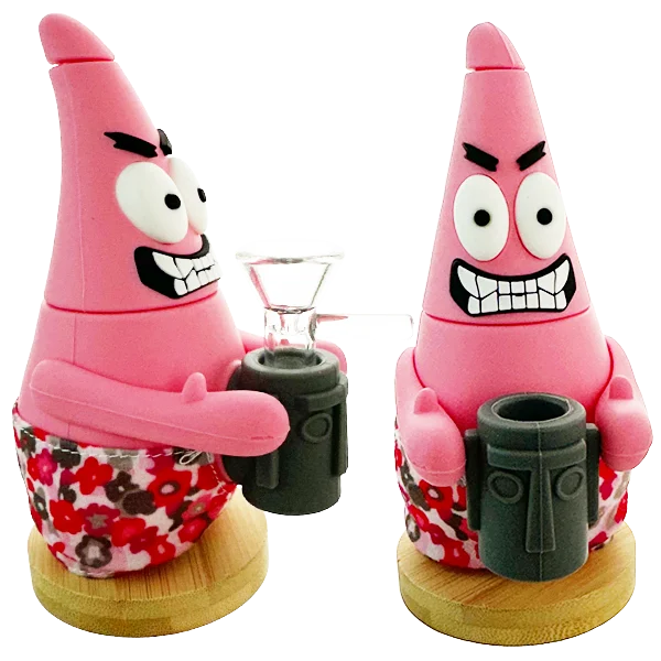 Patrick Star Silicone Bong 16cm