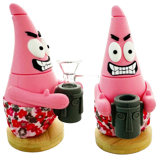 Patrick Star Silicone Bong 16cm