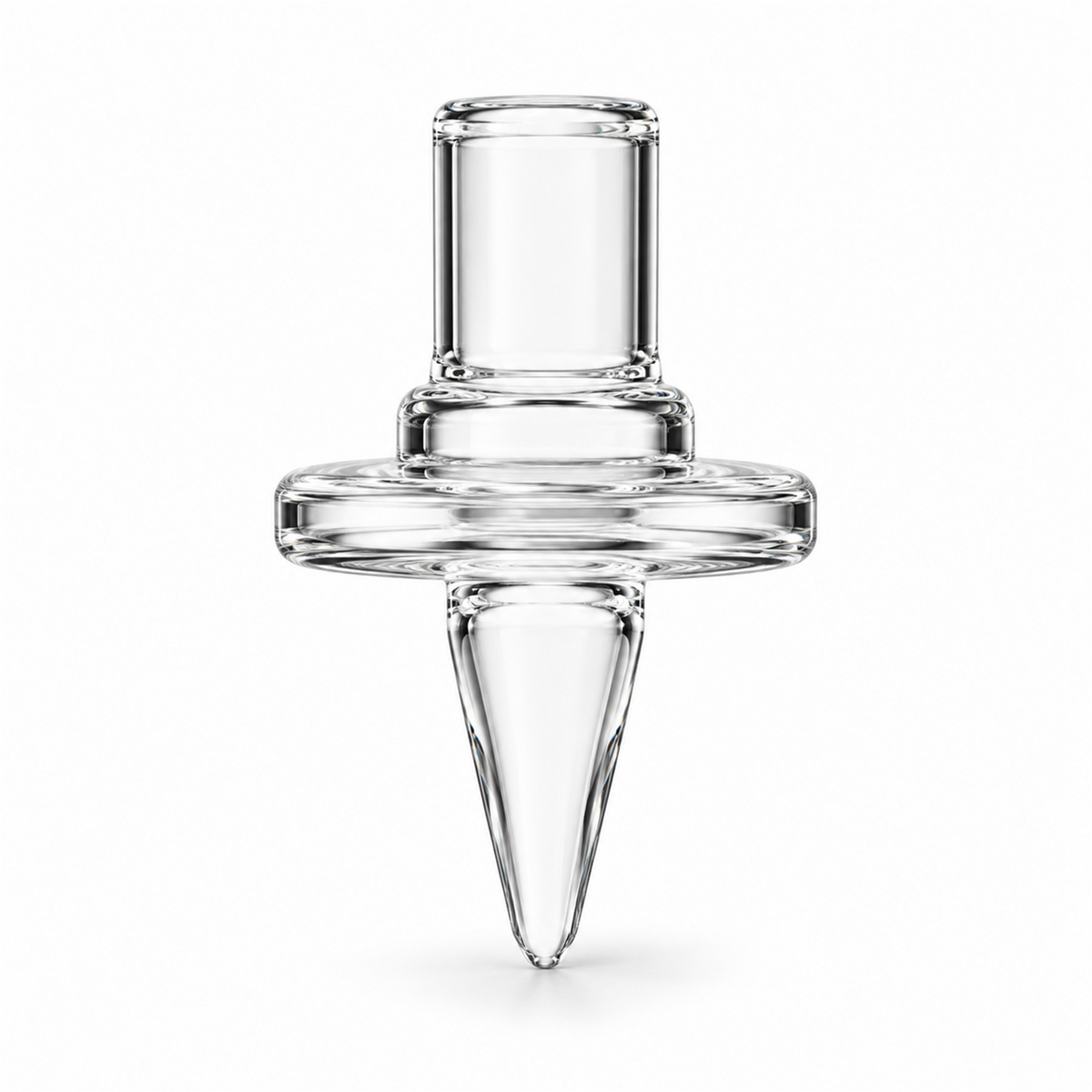 Pointed Quartz Carb Cap - 10mm