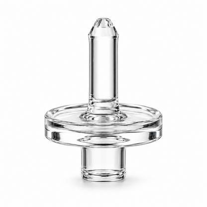 Pointed-Handle Quartz Carb Cap - 14mm