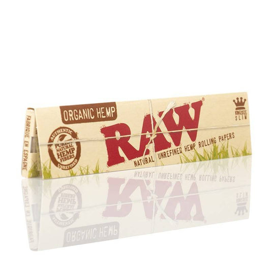 RAW - Organic Hemp King Size with Tips