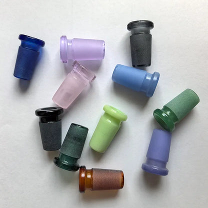 Colorful Glass Adapter Downsize Extension Reducer Converter