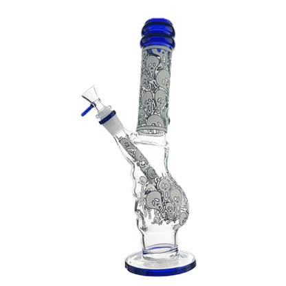 Billy Mate Glow in the Dark Scream Gripper Bong