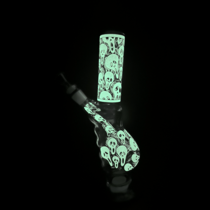 Billy Mate Glow in the Dark Scream Gripper Bong