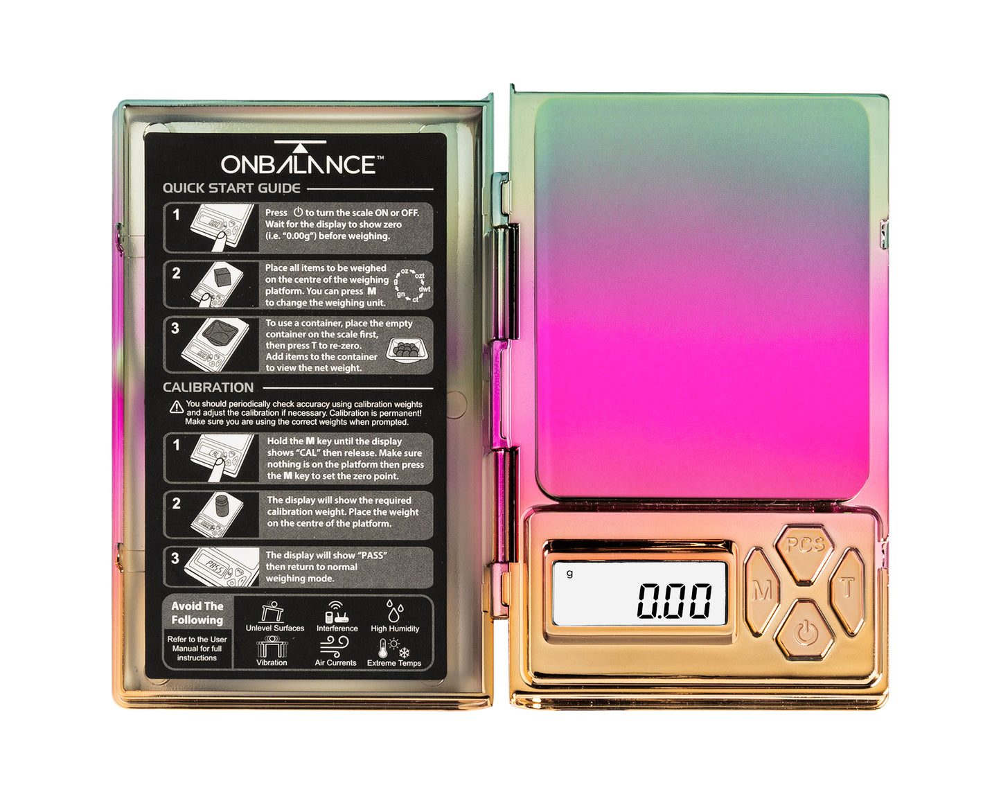 On Balance Shine Scale ( 100g x 0.01g ) SH-100-GO