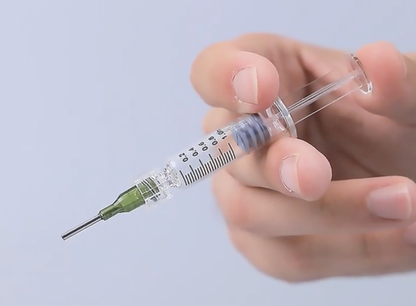 1ml Glass Syringe with Blunt Tip and Lure Lock