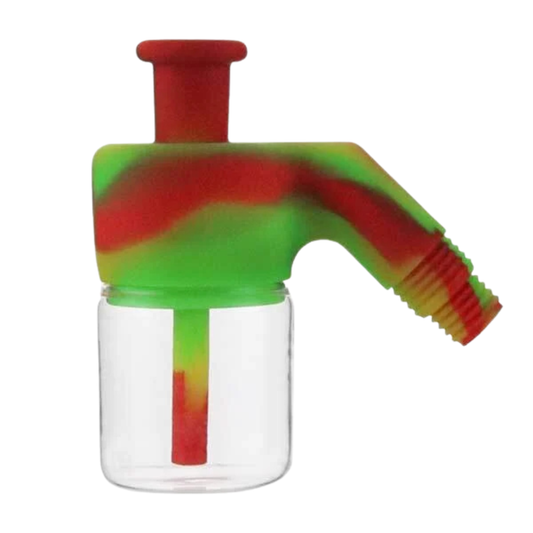 Silicone Ash Catcher Glass Chamber
