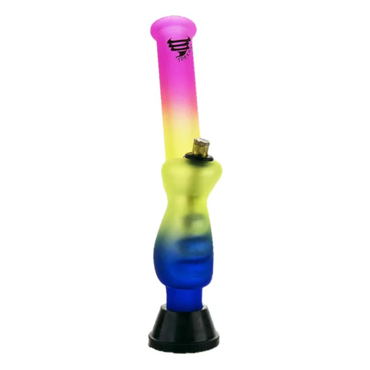 Tornado Large Rainbow Gripper Bong 32cm