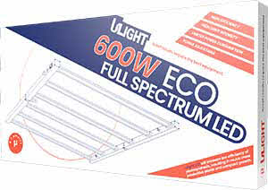 ULIGHT 600w ECO FULL SPECTRUM LED – Hydro Hub
