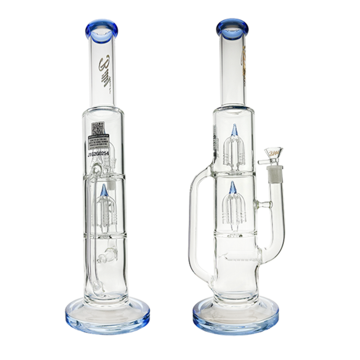 Billy Mate - 41cm Triple Perc Recycler Bong