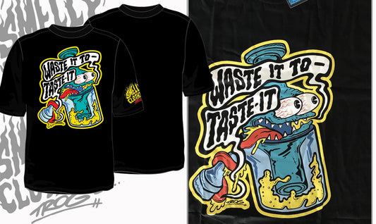 TROG Waste black T-shirt