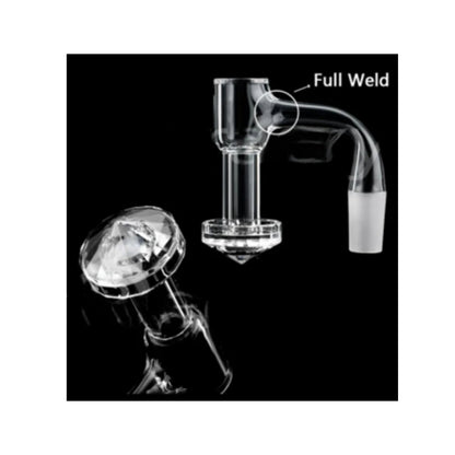 Terp Slurper Quartz Banger with Flower Glass Marble Set