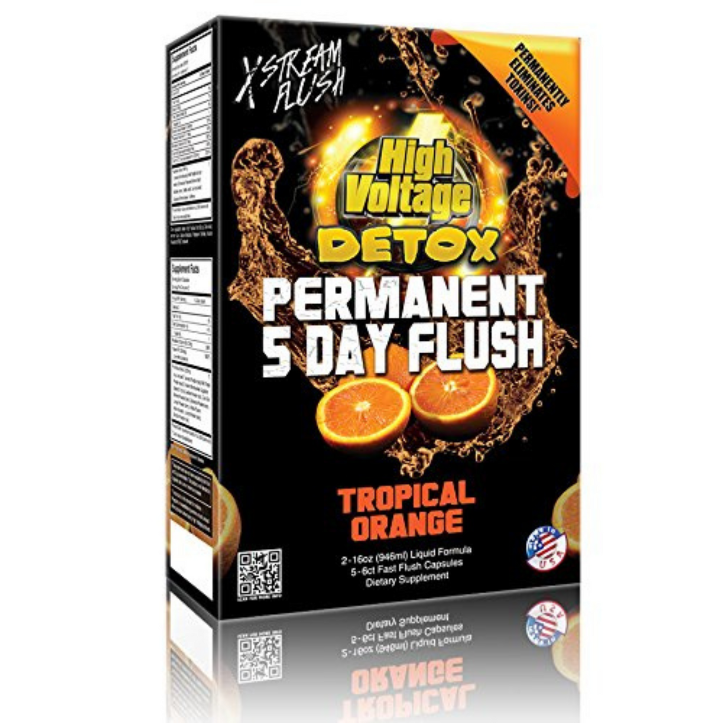 High Voltage Permanent 5 Day Flush (TROPICAL ORANGE)