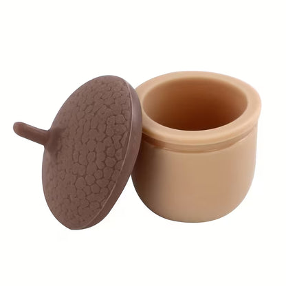 5ml Mini Silicone Acorn Container