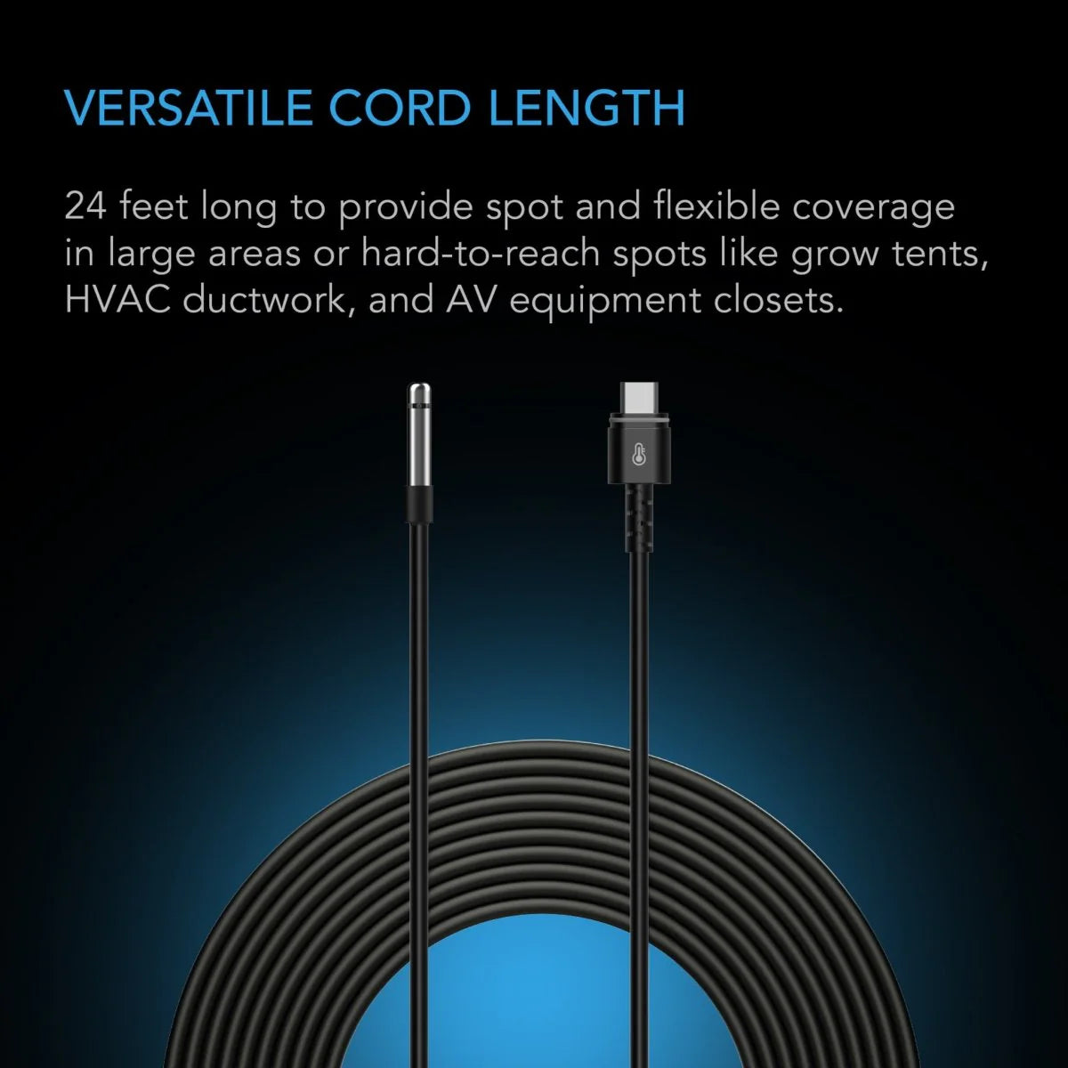 AC Infinity - AI Climate Sensor, For VPD, Temperature, and Humidity Readings