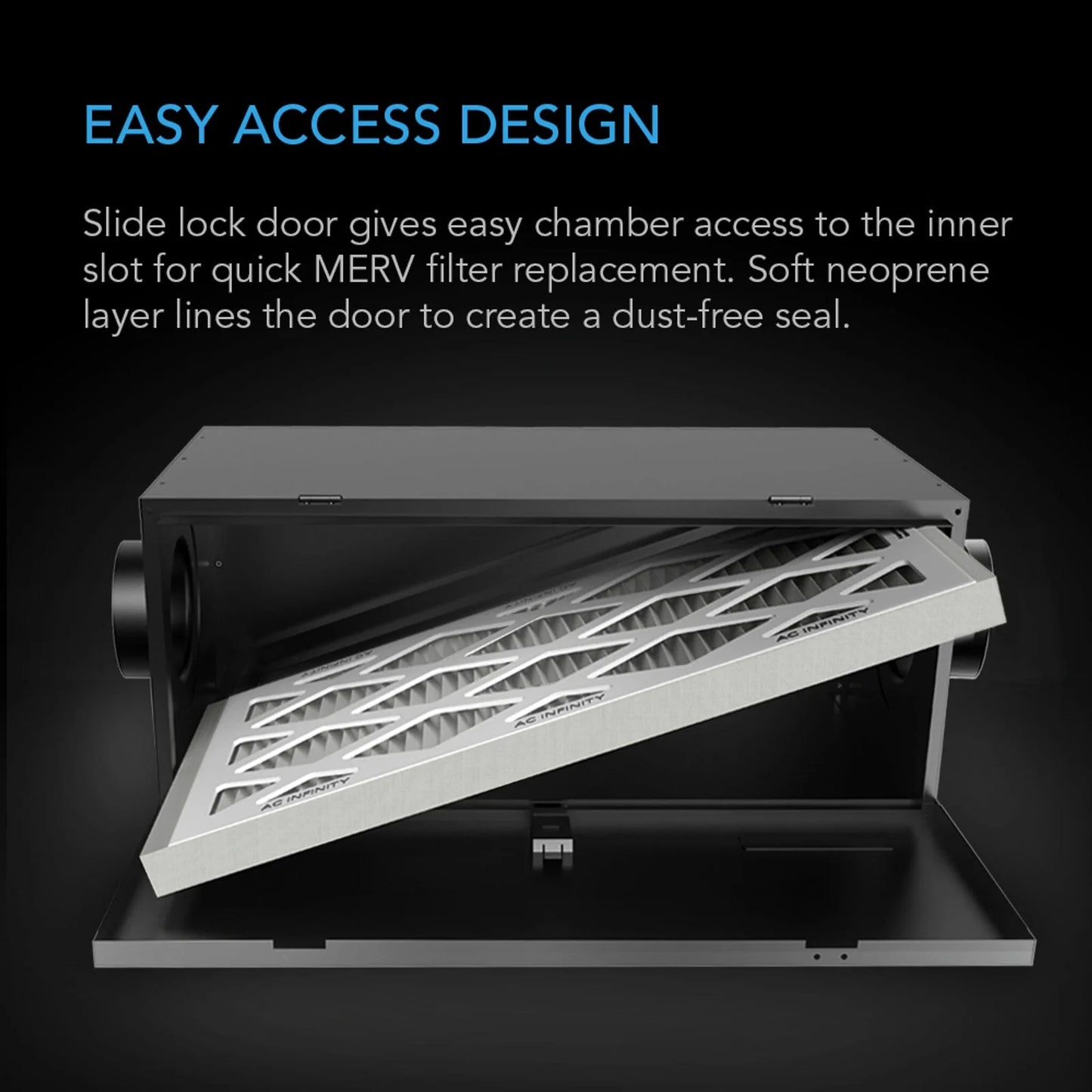 AC Infinity - Air Filter box with high efficacy filter