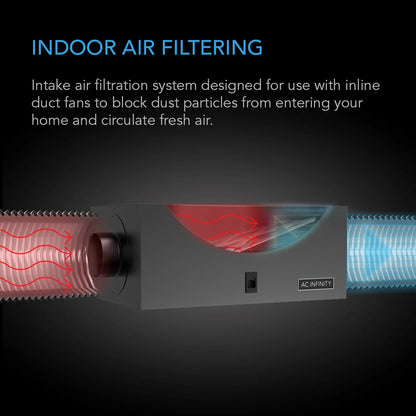 AC Infinity - Air Filter box with high efficacy filter