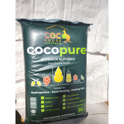 COCO House Buffered COCO PURE 50Lt Bags