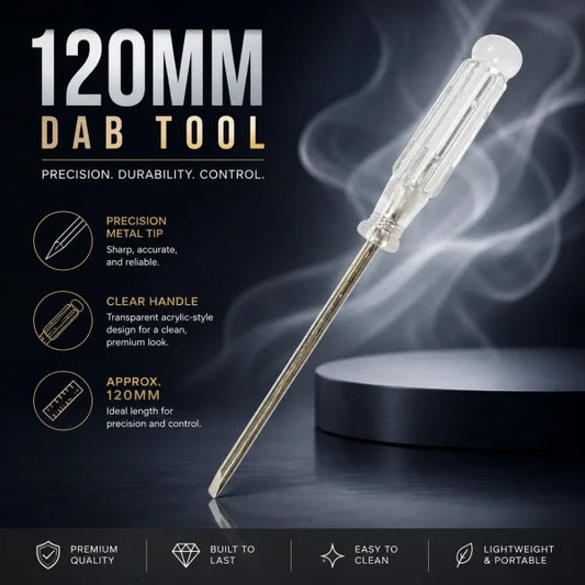 Precision Metal Tip Dab Tool (120mm)