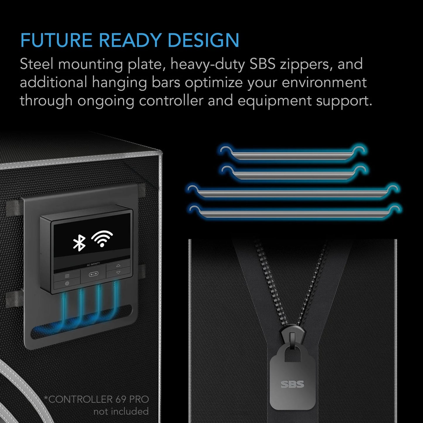 **SPECIAL ORDER** AC Infinity - Cloudlab 422 Advance Grow Tent 60x60x121