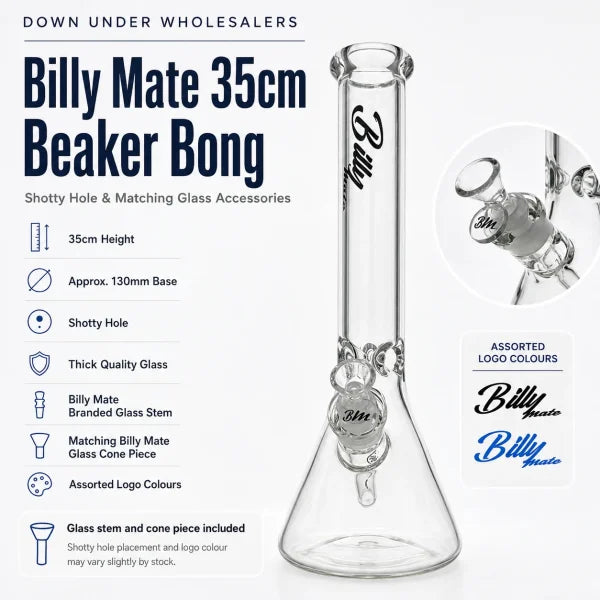 Billy Mate - 35cm Beaker Bong