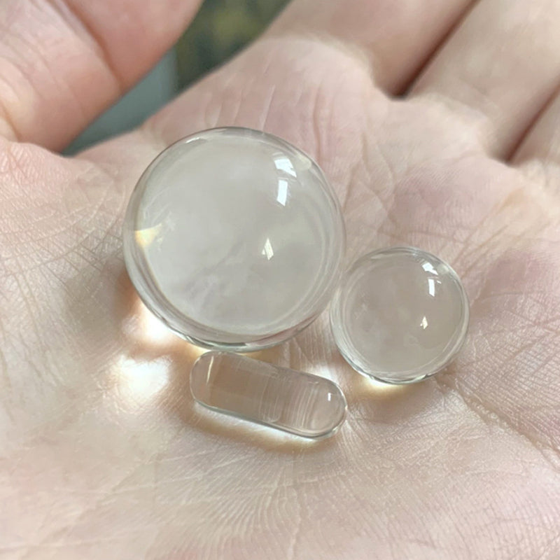 Terp Slurper - Glass Marbles + Pill Set (Solid Color)