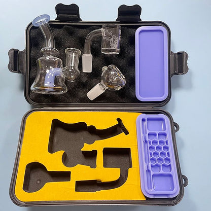 Portable Mini Glass Dab Rig 14mm