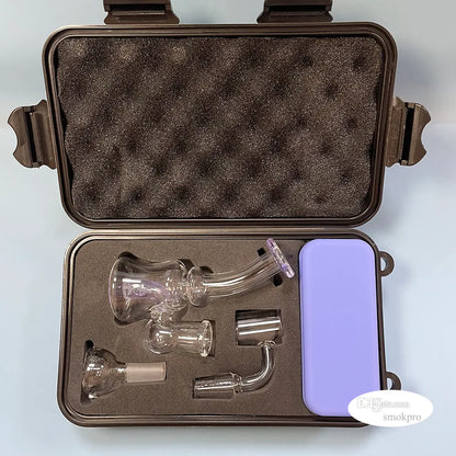 Portable Mini Glass Dab Rig 14mm